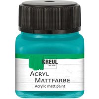 KREUL Acryl Mattfarbe, 20 ml - Türkis von Kreul Kreative