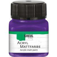 KREUL Acryl Mattfarbe, 20 ml - Violett von Kreul Kreative