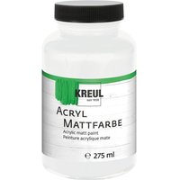 KREUL Acryl Mattfarbe, 275 ml - Weiß von Weiß