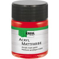 KREUL Acryl Mattfarbe, 50 ml - Dunkelrot von Kreul Kreative