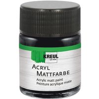 KREUL Acryl Mattfarbe, 50 ml - Schwarz von Kreul Kreative