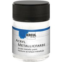 KREUL Acryl Metallicfarbe, 50 ml - Perlmutt-Weiß von Kreul Kreative