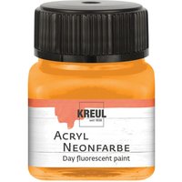 KREUL Acryl Neonfarbe, 20 ml - Neon-Orange von Kreul Kreative