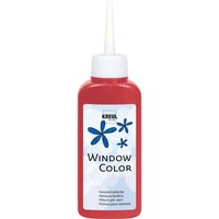 Kreul Window Color, 80 ml - Dunkelrot von Kreul Kreative