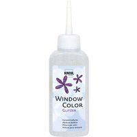 Kreul Window Color, 80 ml - Glitzer-Silber von Kreul Kreative