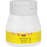 KREUL Art Potch Lack & Leim "Matt", 257 g / 250 ml von Durchsichtig