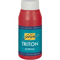 Acrylfarbe Solo Goya Triton Acrylic Basic, 750 ml - Karminrot von Rot