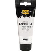 Acrylic Medium Struktur-Paste Antik-Effekt - 100 ml von Weiß