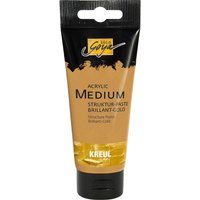 Acrylic Medium Struktur-Paste - Brilliantgold von Gold