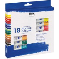 KREUL el Greco Acrylic-Set, 18 x 12 ml Tuben von Multi