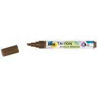 KREUL Triton Acrylic Marker "edge" - Havannabraun von Braun