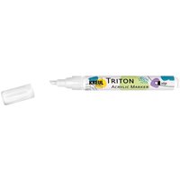 KREUL Triton Acrylic Marker "edge" - Weiß von Weiß