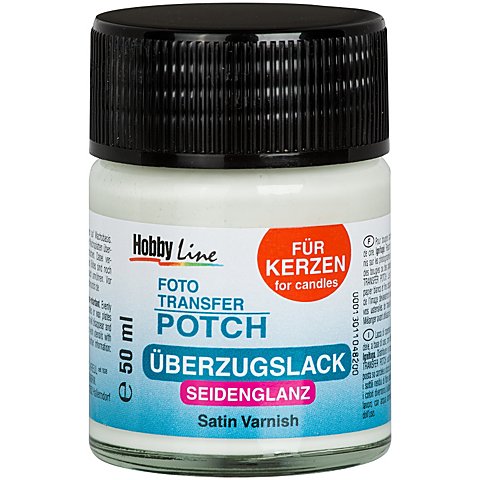 C. Kreul Foto Transfer Potch Überzugslack für Kerzen, seidenglanz, 50 ml von Kreul