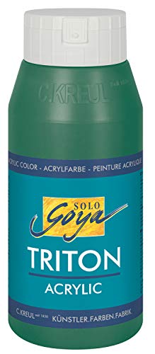 Colecreativo SOLO GOYA Triton Acrylic Basic Dunkelgrün Fl. 750 ml von Kreul