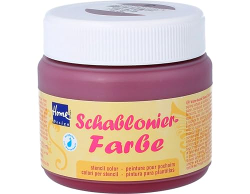 Home Design 74310 - Schablonierfarbe Bordeauxrot 150 ml Home Design 74310 - Schablonierfarbe Bordeauxrot 150 ml von Kreul