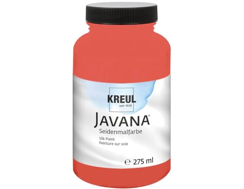 KREUL Javana Seidenfarbe, Rot, Gelb, 275 ml von Kreul