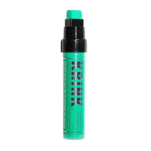 Krink K-55 Acrylic Paint Marker, 15mm Block Nib, Fluorescent Green (K-55 Green) von Krink