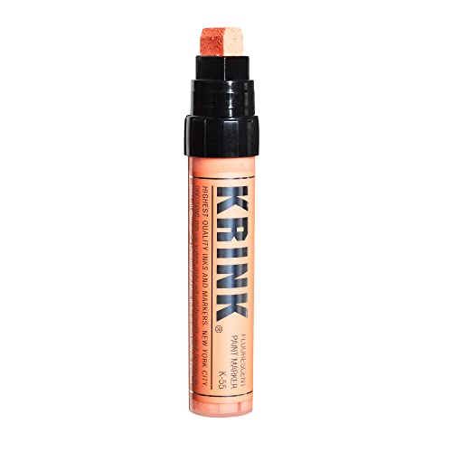 Krink K-55 Acrylic Paint Marker, 15mm Block Nib, Fluorescent Orange (K-55 ORANGE) von Krink