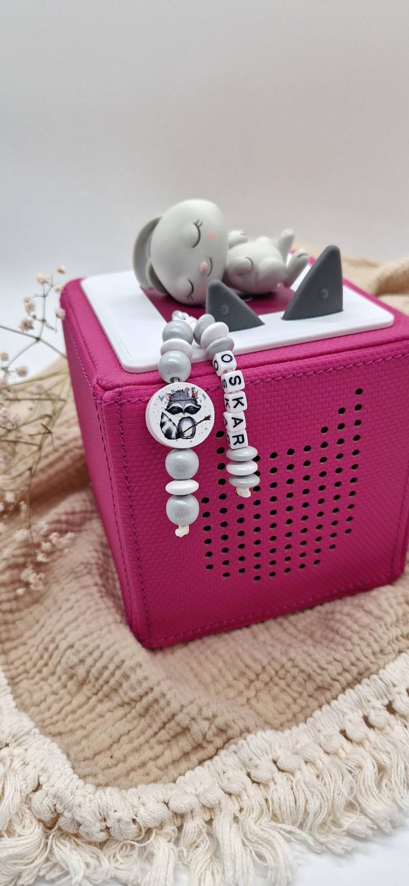 Toniebox Anhänger Mit Name, Personalisierte Anhänger, Audiostecker Personalisiert von KristallKinderShop