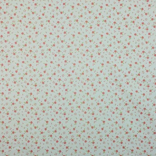 Kt KILOtela - Bedruckter Leinenstoff, Dekoration, Tapisserie, Kissen, Vorhänge, Tagesdecken, Taschen, 100 cm Länge x 280 cm Breite, Adelina, Blumen, Rosa, Grün, 1 Meter Kt KILOtela - Bedruckter Leinenstoff, Dekoration, Tapisserie, Kissen, Vorhänge, Tagesdecken, Taschen, 100 cm Länge x 280 cm Breite, Adelina, Blumen, Rosa, Grün, 1 Meter von Kt KILOtela