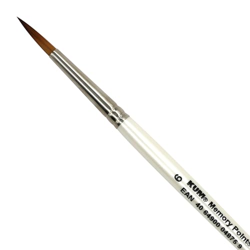 KUM 511.40.11 - Memory Point Brushes RS, MemTip Pin RS 6", runde Spitze, 1 Stück von Kum