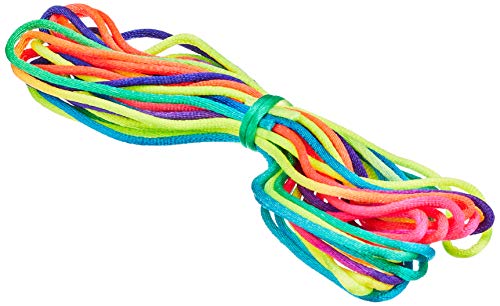 Kumihimo 2 mm/6 m Regenbogen Weave Cord Satin von Kumihimo