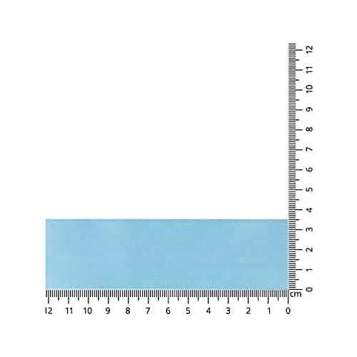 Kuny 31001-0035-0076 Satinband, Polyester, 0076 Blau, 20 m x 35 mm von Kuny