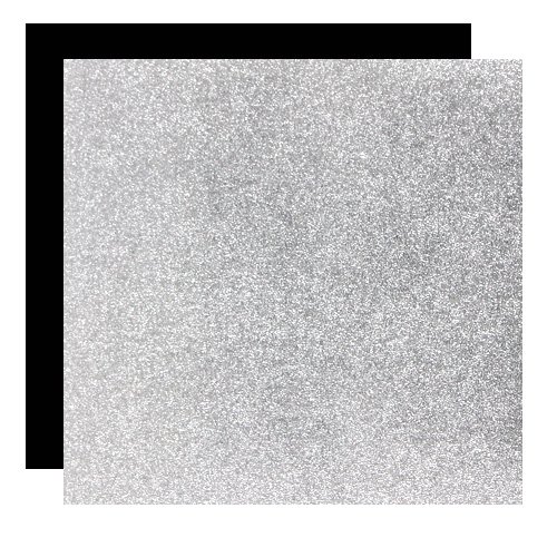 Origami-Papier Premium Double Color Metallic-Paper silber-schwarz 7,5cm 40 Blatt von Kurasawa