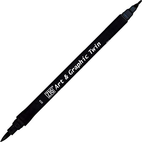 Kuretake ZIG Art and Graphic Twin Tip Marker 059, Hookers Green von Kuretake