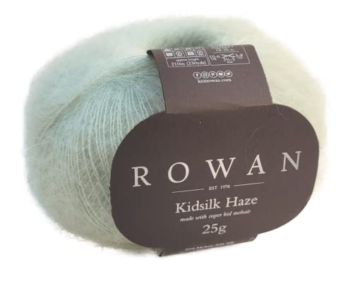 Rowan Kidsilk Haze, Lacegarn mint, Seide Superkid Mohair, feine Wolle zum stricken und häkeln | 70% Mohair 30% Seide (693 mint) von Kurtenbach