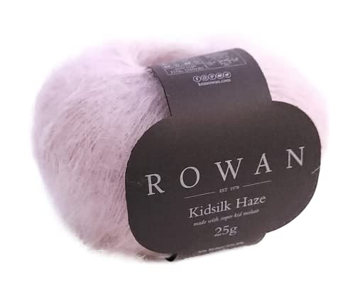 Rowan Kidsilk Haze, Lacegarn rosa, Seide Superkid Mohair, feine Wolle zum stricken und häkeln | 70% Mohair 30% Seide (694 lilla) von Kurtenbach