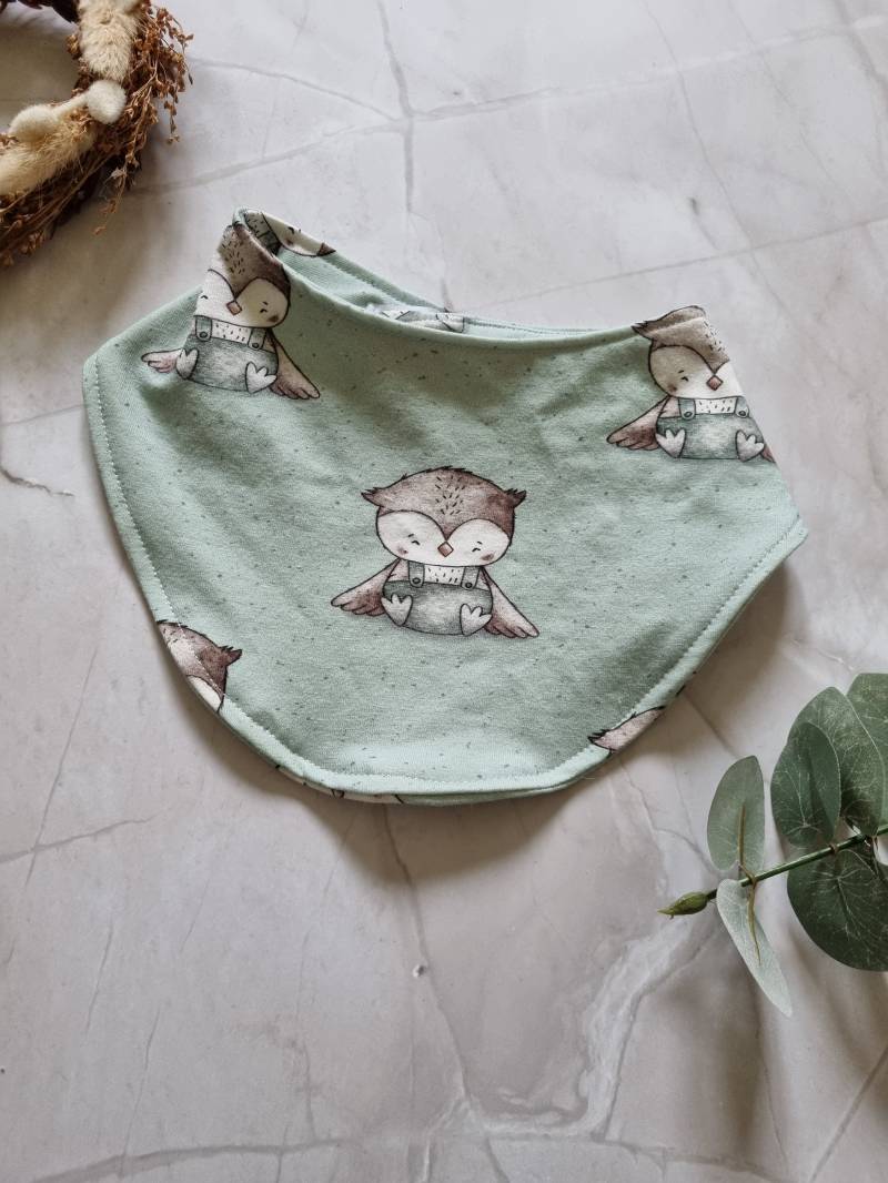 Organic Cotton Baby Scarf Jersey Bandana | Soft & Washable Newborn Ideal Gift Shower Burp Cloth von Kuschelschals