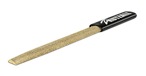 Kutzall Original 8" Halbrunde Handraspel - Fein, für Holzbearbeitung & Formgebung, mit ergonomischem Softgrip-Griff, abrasive Wolframkarbid-Beschichtung - 13" (330.2mm) Gesamtlänge - HR8170 von Kutzall