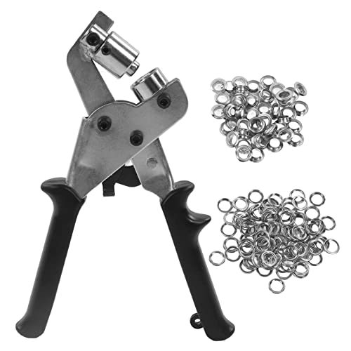 Gürtel Hole Punch Leder Hole Punch Kuuleyn Punch Ziehgürtel Lederhandbuch Tragbarer Loch Puncher Kit mit Ötenschnallen für Zelt Markis von Kuuleyn