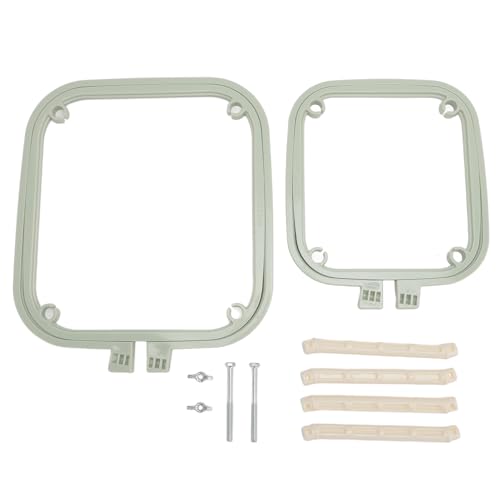Kuuleyn Doppellagiger Stickrahmen, Stichrahmenständer, ABS-Handarbeitshalter, Werkzeug, Stickrahmen, Stickrahmenständer, Stichrahmenständer (#4) von Kuuleyn