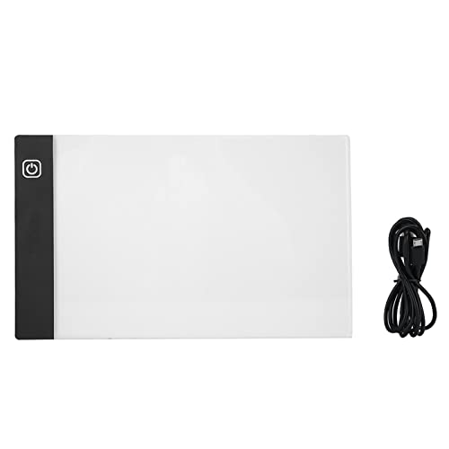 Tragbare Tafellicht-Tracing-Box, Tisch-Trace-Lichtpad, A5 USB-LED-Kopiertafel, 3-stufige Dimmhelligkeit, einstellbare, ultradünne Tracing-Lichtbox zum Zeichnen, von Kuuleyn