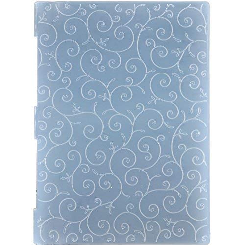 Kwan Crafts Prägeschablone, A4, Kunststoff, zum Basteln von Karten, Scrapbooking und andere Papierbastelarbeiten, 29,7 x 21 cm von Kwan Crafts