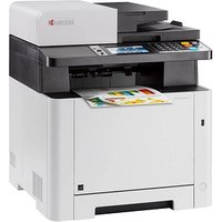 KYOCERA ECOSYS M5526cdw Life Plus 4 in 1 Farblaser-Multifunktionsdrucker grau von Kyocera