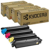 KYOCERA TK-5280K/C/M/Y  schwarz, cyan, magenta, gelb Toner, 4er-Set von Kyocera