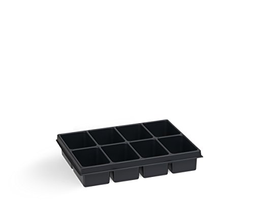 Aufbewahrungsbox Einsätze | Bosch Sortimo i-BOXX 72 Kleinteileinsatz 8-fach | Erstklassige Sortierboxen für Kleinteile | Ordnungssystem Schrauben von L-BOXX
