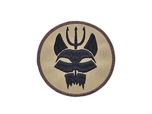 LA PATCHERIA Seal Team Bravo - Militärischer/Taktischer Patch - Rund - Medium - Nylon - Gewebe - 1 Stück von LA PATCHERIA