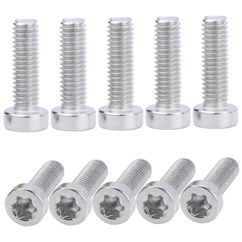 10pcs Torxschrauben, robuste Edelstahl -Spline -Schrauben Schrauben, praktische Zubehör für Kettensäge, Strimmer und Gebläse und zuverlässig, Torx von LAANCOO