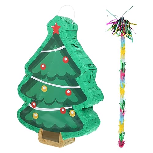 LABRIMP 1 Set Pinata Requisite Dekor Weihnachtsbaum Weihnachts Pinata Weihnachtsparty Zubehör Pinata Schmücken Weihnachtsthema Pinata Party Gastgeschenk Party Anhänger von LABRIMP