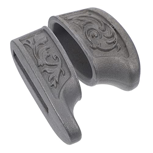 LABRIMP 2Stücke Finger Guard Bolsters Teiliges für Messergriffe Rutschfest Leicht zu Installieren für DIY Küchengeräte und Messerbau LABRIMP 2Stücke Finger Guard Bolsters Teiliges für Messergriffe Rutschfest Leicht zu Installieren für DIY Küchengeräte und Messerbau von LABRIMP