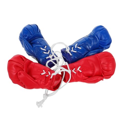 LABRIMP 4Stücke Mini Boxhandschuhe für Autoanhänger Hängende Boxhandschuhe als Weihnachtsdekoration und für Boxsport Fans Rote und Blaue Farben LABRIMP 4Stücke Mini Boxhandschuhe für Autoanhänger Hängende Boxhandschuhe als Weihnachtsdekoration und für Boxsport Fans Rote und Blaue Farben von LABRIMP