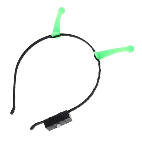 LABRIMP Antennen Haarbänder Party Damen Kostüm Leuchtende Boppers Haarreifen für Kopfbedeckung Accessoires im Stirnbänder für Mars Alien Mädchen Leuchten Stirnband Lustige haar und Dunkeln von LABRIMP