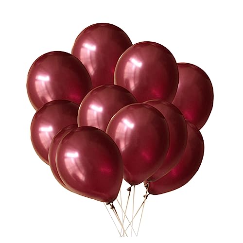 LABRIMP Dunkelrote Latexballons Für Hochzeiten Geburtstagsfeiern Und Partys Heliumgeeignet Ballondekoration Für Besondere Anlässe von LABRIMP