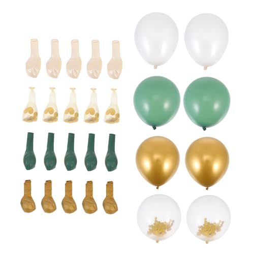 LABRIMP Geburtstag Luftballons Metallic Latex Ballon Set Avocado Exquisite Dekorative Luftballons Für Hochzeiten Geburtstagsfeiern Und Partys Ideal Für Stilvolle Party Layouts Und Kreative von LABRIMP