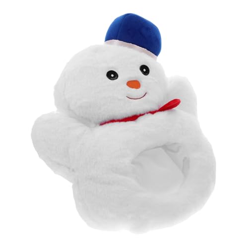 LABRIMP Niedliche Schneemann Kopfhaube Bezauberndes Schneemann Kostüm Für Weihnachtsfotos Und Auftritte von LABRIMP