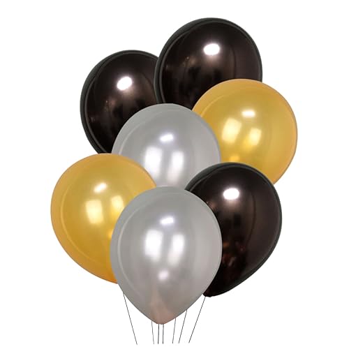 LABRIMP Perlenballons Shiny Metallic Luftballons Für Geburtstagsfeiern Hochwertige Latexballons Verschiedenen Farben von LABRIMP